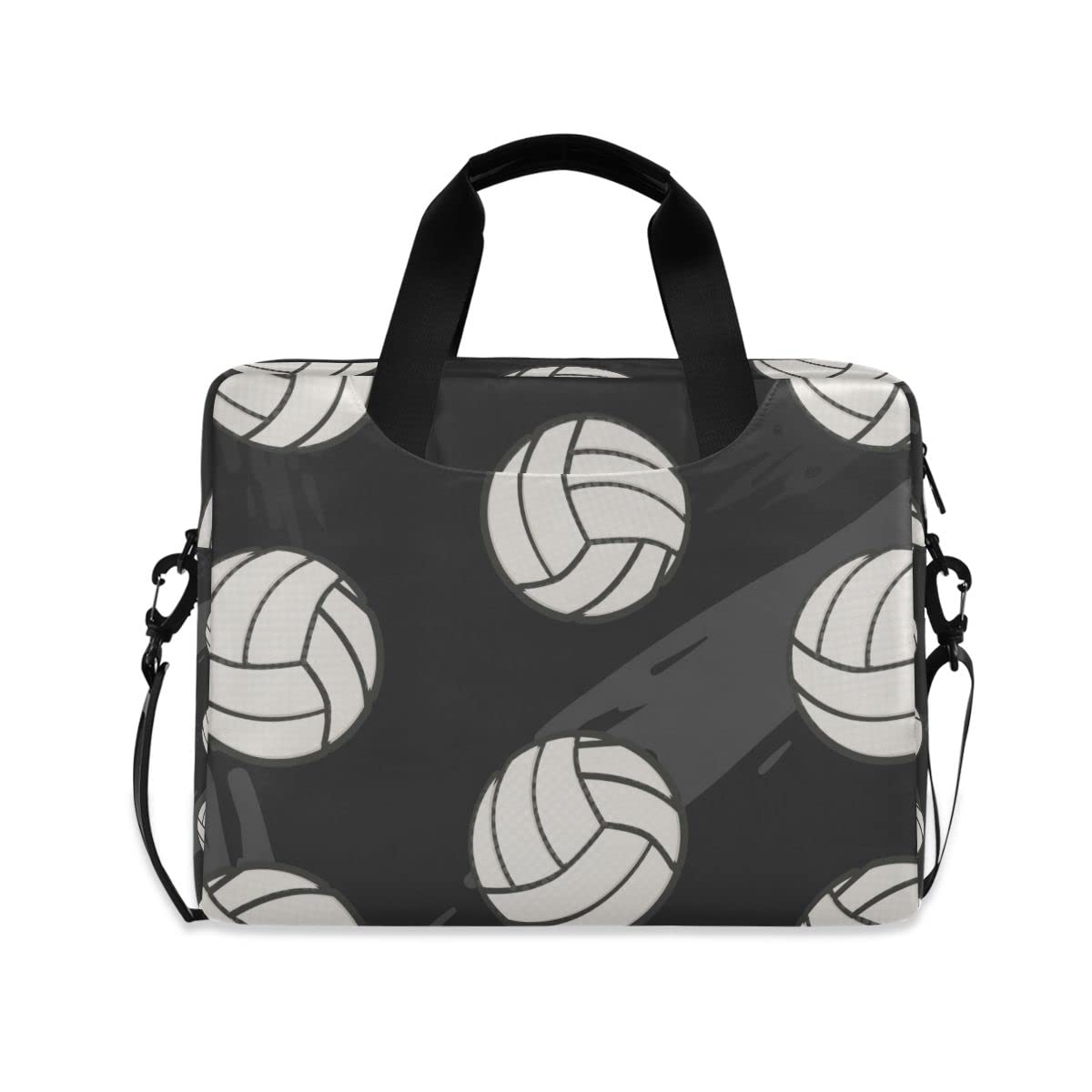 Sac à bandoulière pour ordinateur 15,6" imprimé volleyball - 8