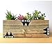 Black Cat Planter, Wood Planter Box, Cat Mom, Cat Lovers Decor, Catnip Planter