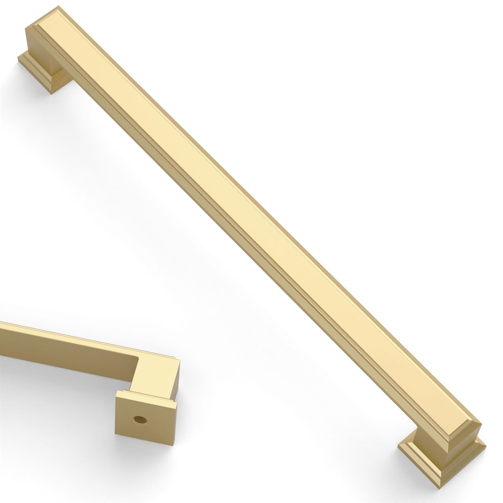 Satin Nickel Cabinet Handles - 10 Pack -9