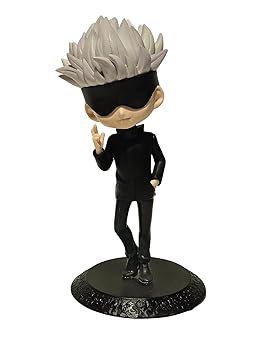 Awestuffs Action Figure Limited Edition for Car Dashboard, Decoration, Cake, Office Desk & Study Table (Satro Jujutsu)