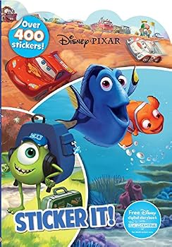 Paperback Disney Pixar Sticker It! Book