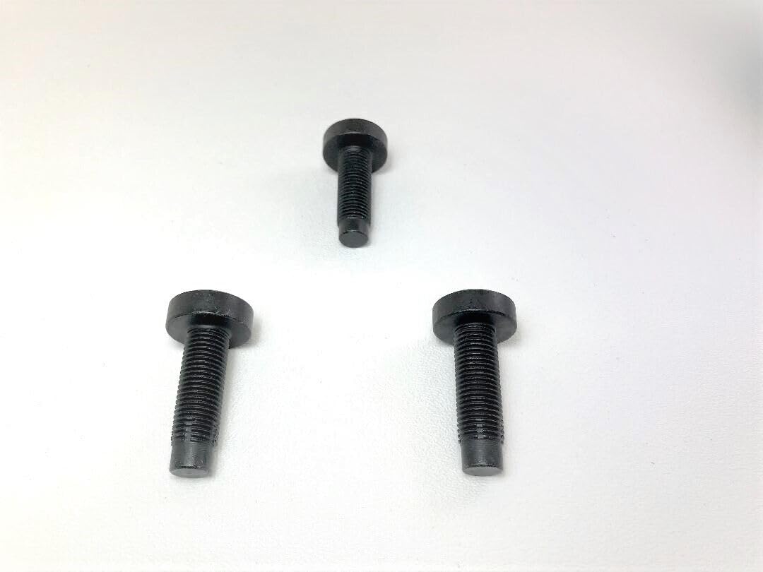 3 pcs Rear Seat Belt Lap Torx Bolts Hardware Set Compatible with all Jeep Wrangler YJ 87 to 91