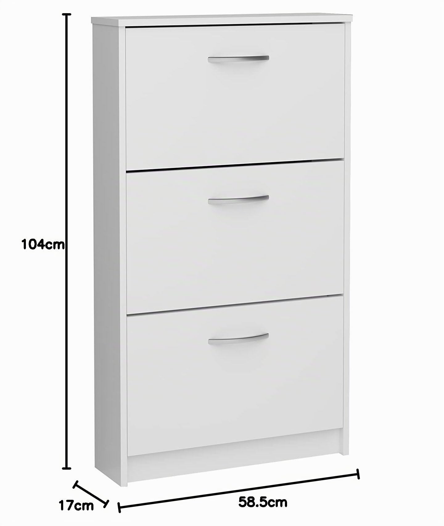 Fashion Home Schuhschrank Vienna D4 weiß