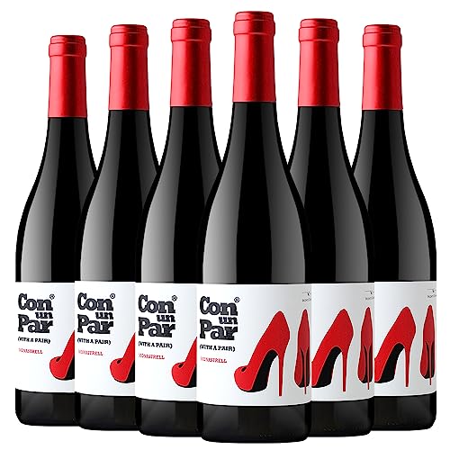 Con Un Par Monastrell Petit Verdot Vino Tinto D.O. Valencia 6 Botellas - 750 Ml Con Un Par Monastrell Petit Verdot Vino Tinto D.O. Valencia 6 Botellas - 750 Ml