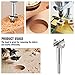 Forstner Drill Bits, Qibaok 15mm-40mm 17Pcs Forstner Bit Set Drill Bits Tungsten High Speed Steel Woodworking Hole Saw Set Wood Drill Bits Auger Opener for Woodworking