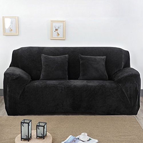 VORCOOL Grijs Hoge Elasticiteit Anti-Stofmijt Dikke Polyester Spandex 3-Seater Sofa Stoel Cover - Afbeelding 7