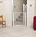 Safety 1st Easy Close Metal 14cm Gittererweiterung, kein Bohren, leicht montierbare Erweiterung zu Türschutzgitter, Erweiterung für Treppenschutzgitter ohne Bohren für Babygitter, Weiß
