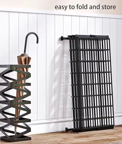 Scarpiera pieghevole in metallo a 3 ripiani per interni ed esterni, design salvaspazio, leggera e perfetta per ingresso armadio o patio.
