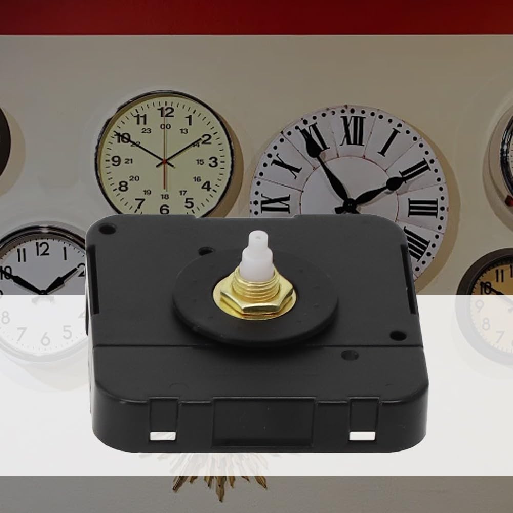 Kit Mécanisme D'horloge à Quartz DIY - Mouvement Silencieux Avec Axes De Différentes Longueurs