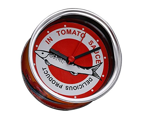 GoGifts Canned Clock, Fish Theme (2.9
