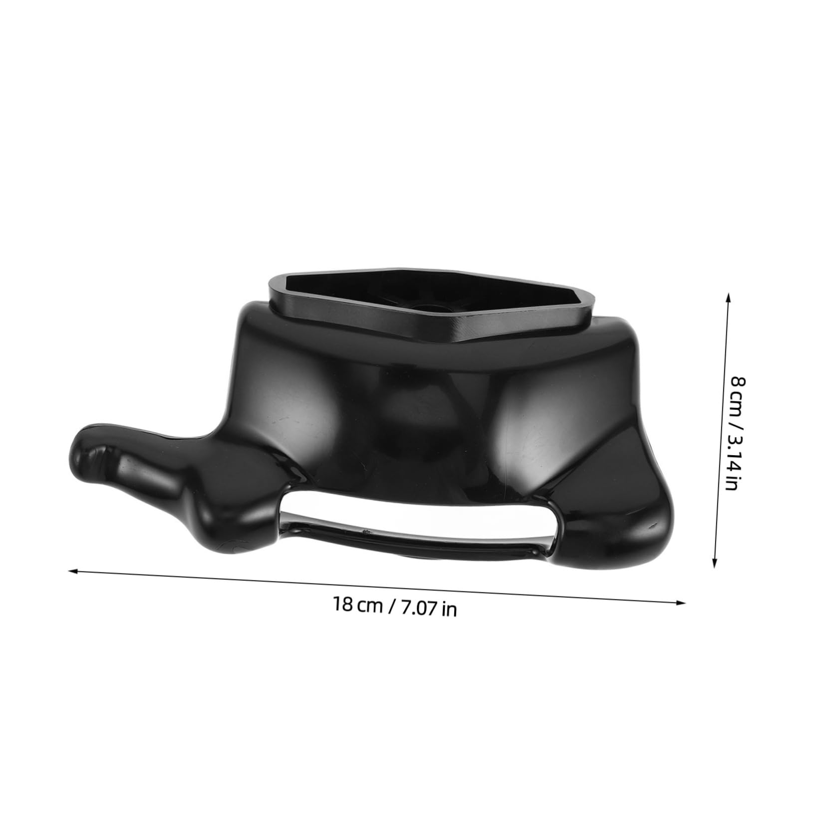 MUCKLILY Tire Changer Accessories Motorcycle Fairing Tire Bead Seater Tire Changer Mounting Head Accessories for Trucks Tire Machine Duck Snap Wheel Weight Tire Spreader Black Plastic