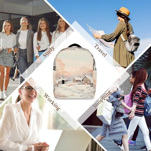 Mochila cómoda y práctica para solucionar el desorden y proteger la laptop 5