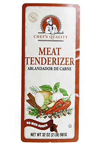Amazon Com Chefs Quality Meat Tenderizer With No Msg Added 32 Oz Bottle Home Kitchen