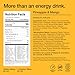 Huel Energy+ | Refreshing Plant-Based Drink with Real Fruit | 200mg of Caffeine and 27 Vitamins & Minerals | 35 Calories per 12 FL Oz, 12 Pack (12 Pack, Pineapple & Mango)