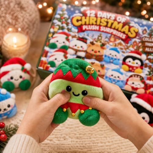 12 Days of Christmas Advent Calendar 2026 Mystery Dumpling Plush Gift Set - image 8