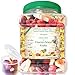 Freeze Dried Fruit, 9 Delicious Fruits Strawberry, Blueberry, Raspberry & More #1 Best Taste Premium Farmers Market Quality Big Double-Sealed Artisan Product "You'll Love it" Henry's Guarantee
