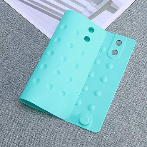 SaditY 2pcs Hair Straightener Silicone Mat Styling Station Mat miniatura 7