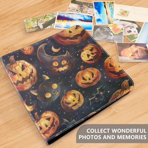 Álbum de fotos adhesivo autodidacta FLildon Scrapbook Halloween con hojas adhesivas 40 páginas 11.8 x 11.2 pulgadas miniatura 5