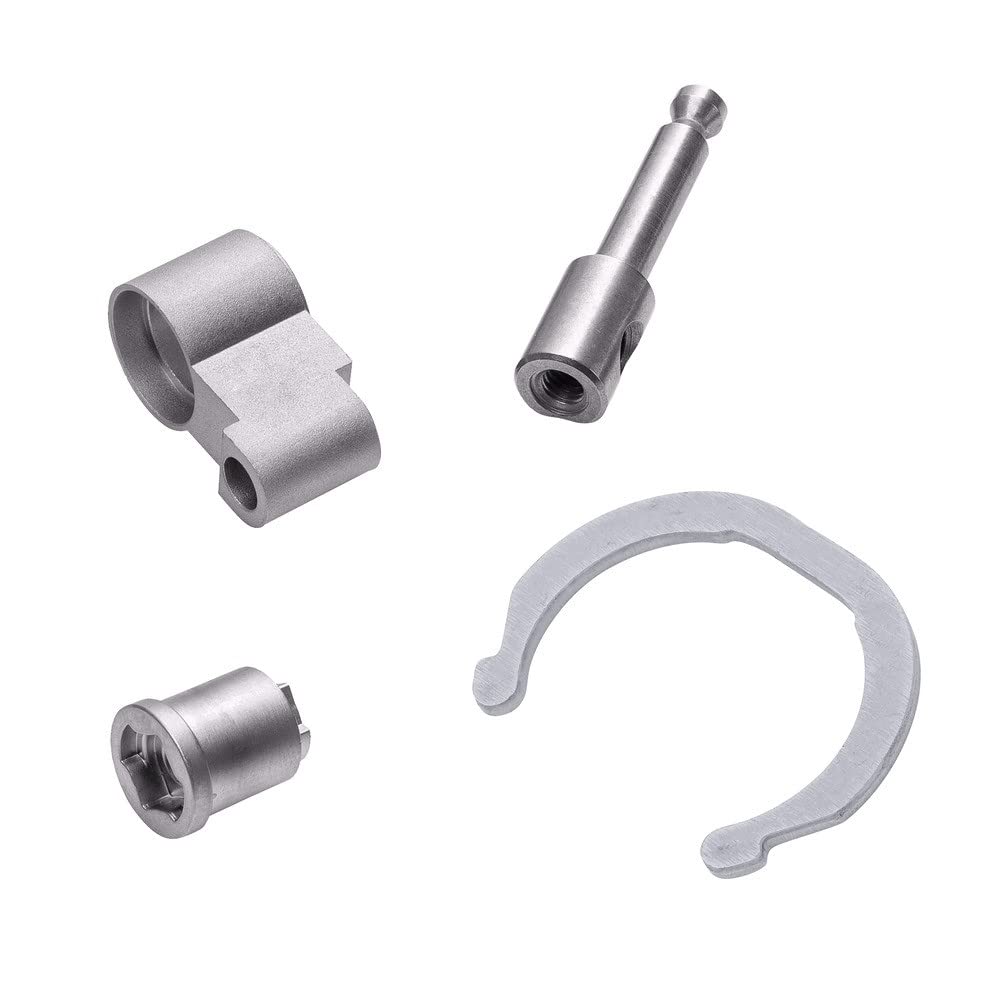 ABUS wAppLoxx Pro Verlängerungsset für ABUS Digitalzylinder | nachträgliche Körperverlängerung der Digital-Knaufzylinder | Verlängerungssteg & Wellenverlängerung & Kernhaltering | Set: 15 mm Innen