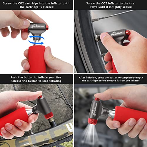 Ctrepower Gunmetal CO2 Inflator