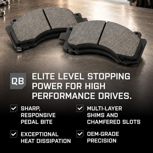 Image of QUALITY-BUILT Black Series Front Brake Pads for 06-20 Chevy,BP1363 Semi-Met