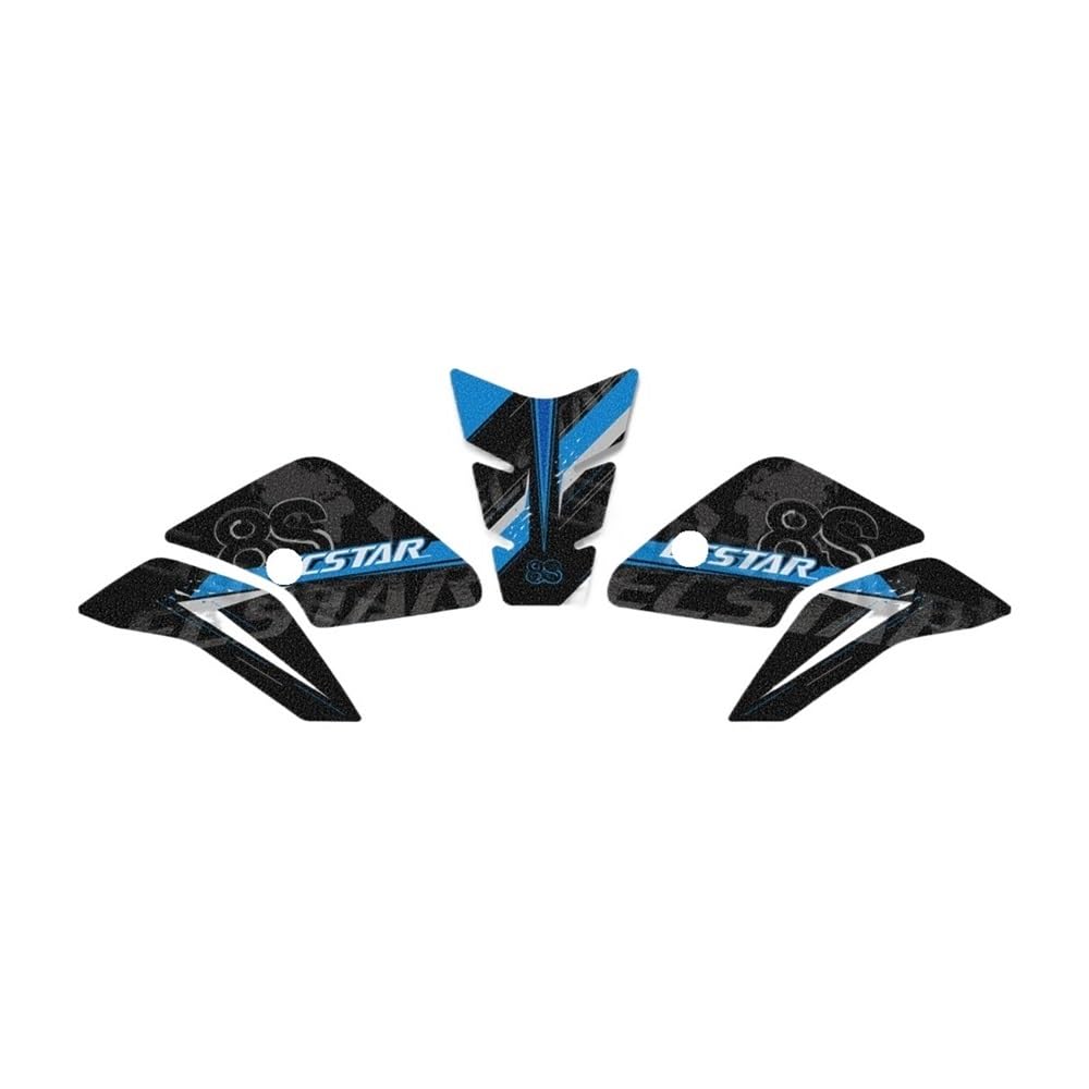 for GSX8S GSX-8S Gsx8s Gsx 8 S 2023 2024 Motorcycle Frosted Fuel Tank Kit Sticker Protector Pad Decals Accessories Motorbike Protector Tanks Pad