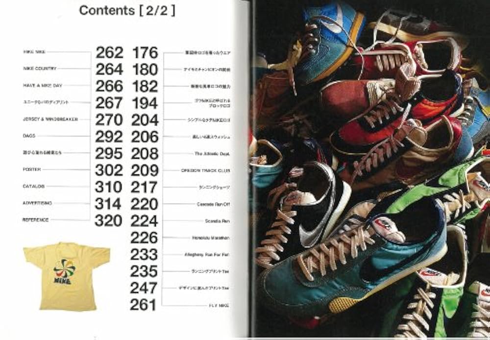 NIKE CHRONICLE 2冊セット NIKE CHRONICLE 2冊セット【ポスター付き】｜メンズファッション