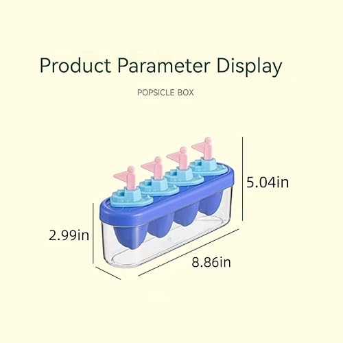 Miniatura 4 de Juego de moldes para helados familiares para hacer helados, accesorios de cocina congelados, fácil liberación, leche materna saludable, de grado