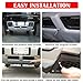 Car Front Lower Grille Protection Trim Grill Air Intake Protector Accessories Compatible with Hummer EV 2024 2025 2026 Front Bumper Radiator Guards Grille Trim Accessories (Black)