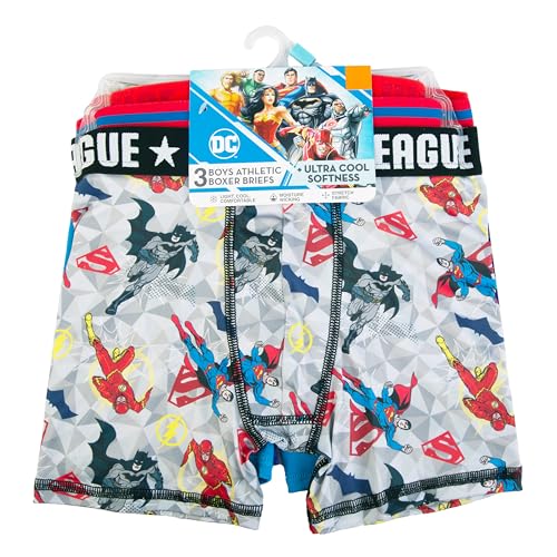Dc Comics BABP1856 Superhero Boxer Briefs Multipacks With Batman, Flash, Superman & More thumb #4