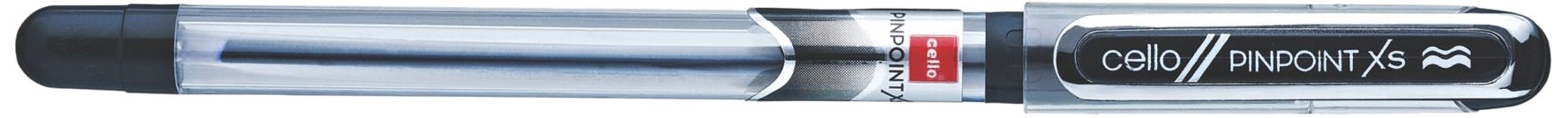 Cello - Pinpoint Xs Ball Pen - Pack of 10 (Black)