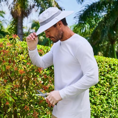 Image of Performance Golf Hat with Wide Brim - UPF 50+ Sun Protection - Fore Golf