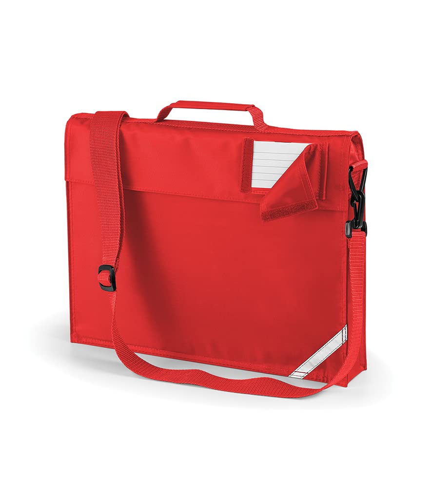 Quadra Junior book bag with strap Red