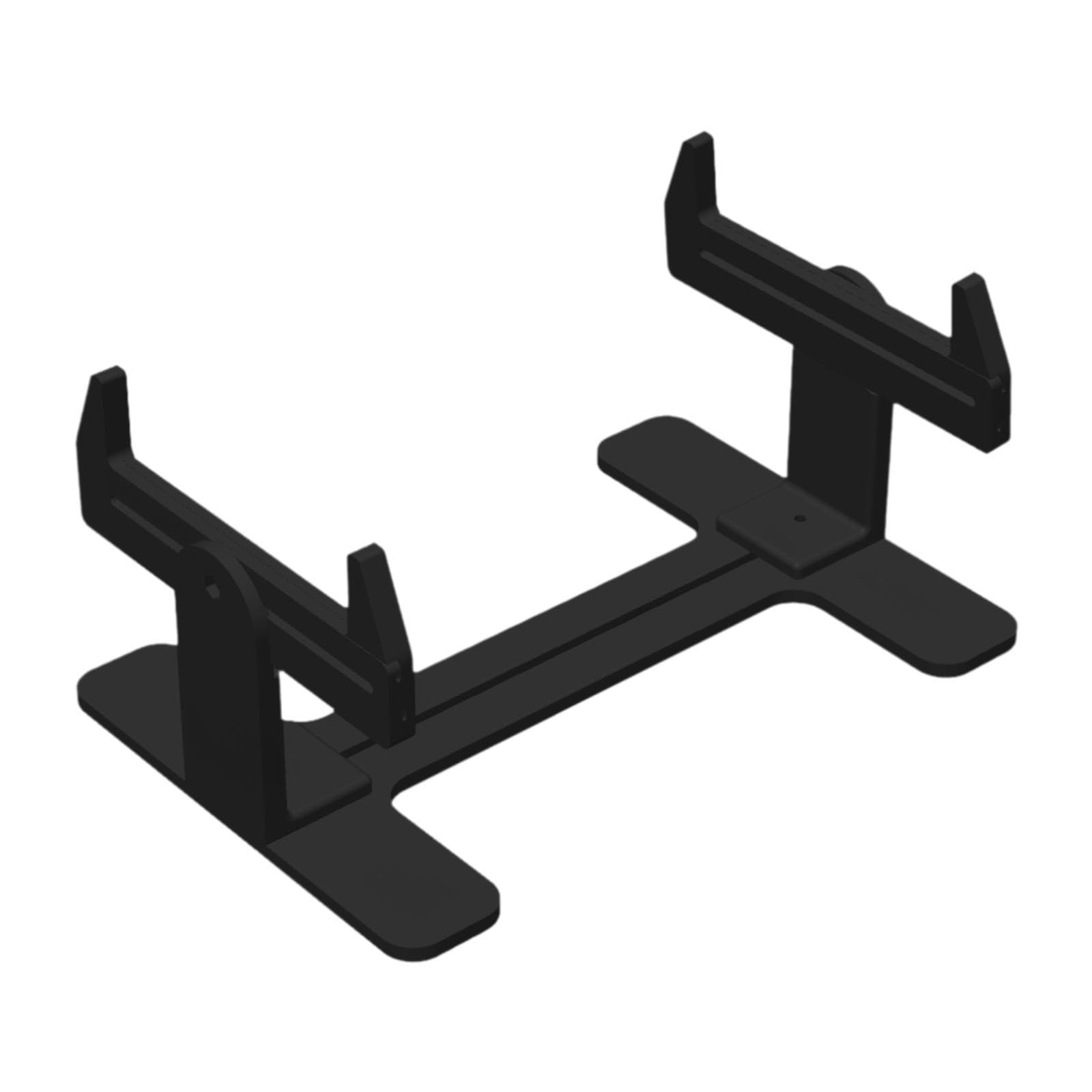 RoaQinFo Model Boat Stand Boat Construction Stand Painting Stand Display Stand Base Fixing Function Assembly Suitable for Hobbies, Black