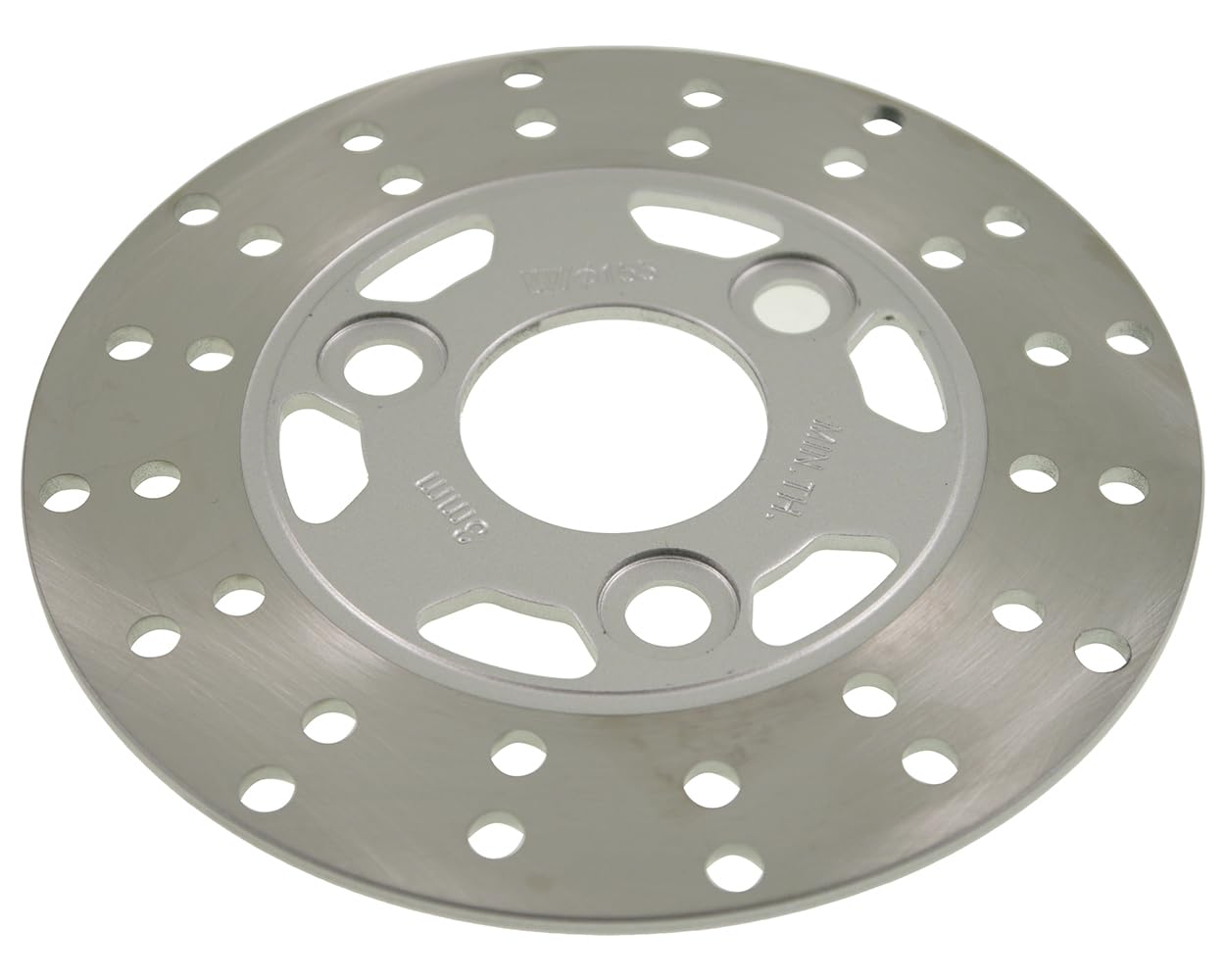 2EXTREME Disque de frein, modèle compatible avec PEUGEOT Ludix 50, SVM 50 | 155 millimètres, trois points, cercle 40,5 millimètres; compatible avec PEUGEOT V-Click 50, compatible avec PIAGGIO Zip 50