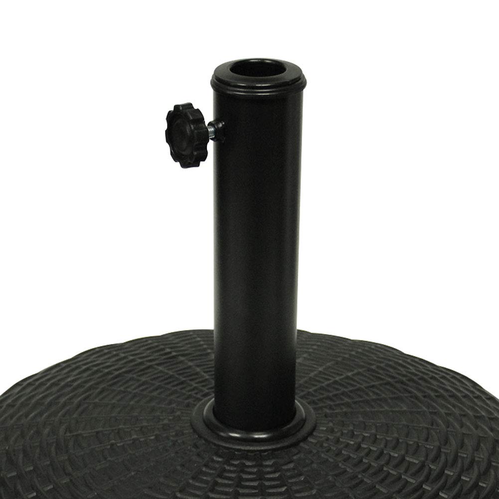 Amazon Com Blissun 22 Lbs Heavy Duty Patio Market Umbrella Base Stand 16 5 Garden Outdoor