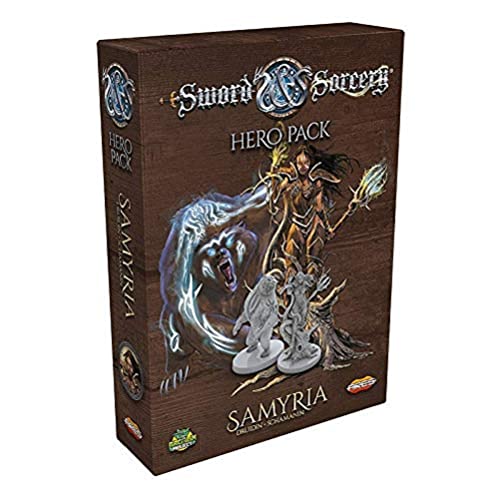 Ares Games, Sword & Sorcery – Samyria, Helden-Erweiterung, Expertenspiel, Dungeon Crawler, 1-5 Spieler, Ab 13+ Jahren, 30+ Minuten, Deutsch
