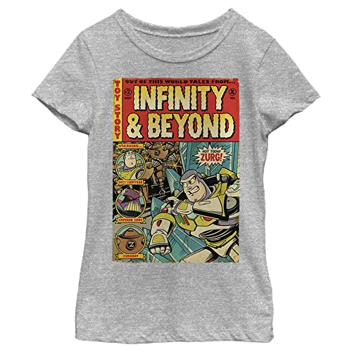 Image of Girl's Toy Story Buzz Lightyear Comic Cover T-Shirt