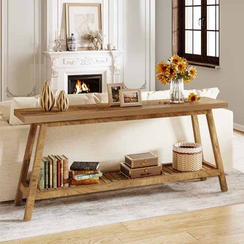 Tribesigns Farmhouse Console Entryway Table: 70.9 Inches All Wood Console Table For Entrance thumb #6