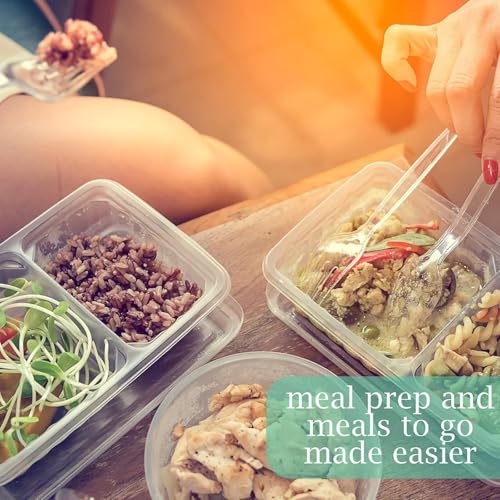 Plastikgabel 100 Stück | Plastikbesteck Plastikgabeln | Mehrweg & Robust Plastik Gabel | 12cm Kuchengabeln Plastik | Spülmaschinenbeständig gemäß