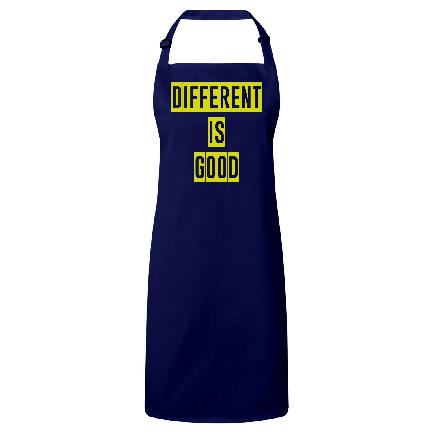 Tablier cuisine premium navy Different Is Good idée cadeau