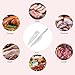 JINLIFA 8 inch Chef Knife, Stainless Steel Kitchen Knife with Protective Knife Sheath, Ultra Sharp Slicing Knife with Ergonomic Handle, German Stainless Steel, Dishwasher Safe (White Color)