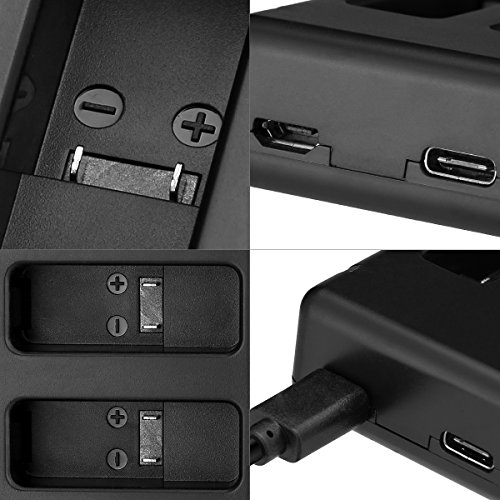 Powerextra GOPRO AADBD-001 Dual Battery Charger With Micro Usb Cable For Gopro Hero8 Black Gopro Hero7 Black Gopro Hero6 Black Gopro Hero5 thumb #5