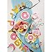 Creative Converting All Over Print Plastic Tablecover, Donut Time - 54