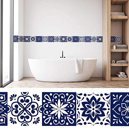 setecientosgramos Cenefa Auto-Adhesiva | Decoración de Pared Cocina & baño, 5 m...