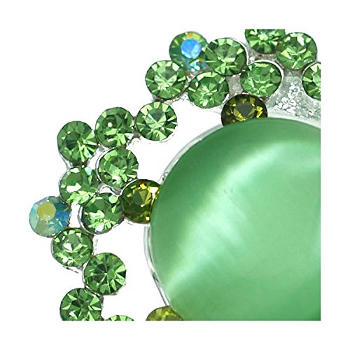 AJ Bigiotteria Salix Argento Cristallo Sciarpa