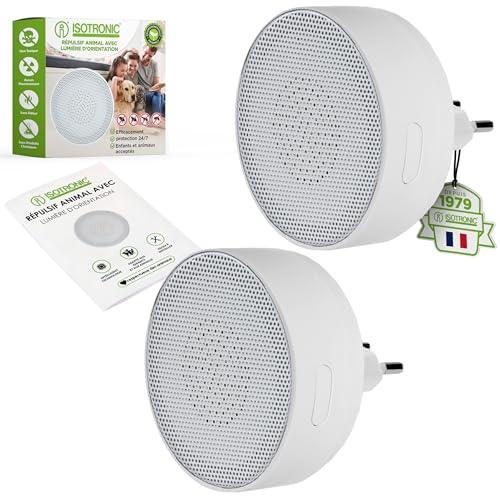 ISOTRONIC Répulsif Souris et Rats Lot de 2