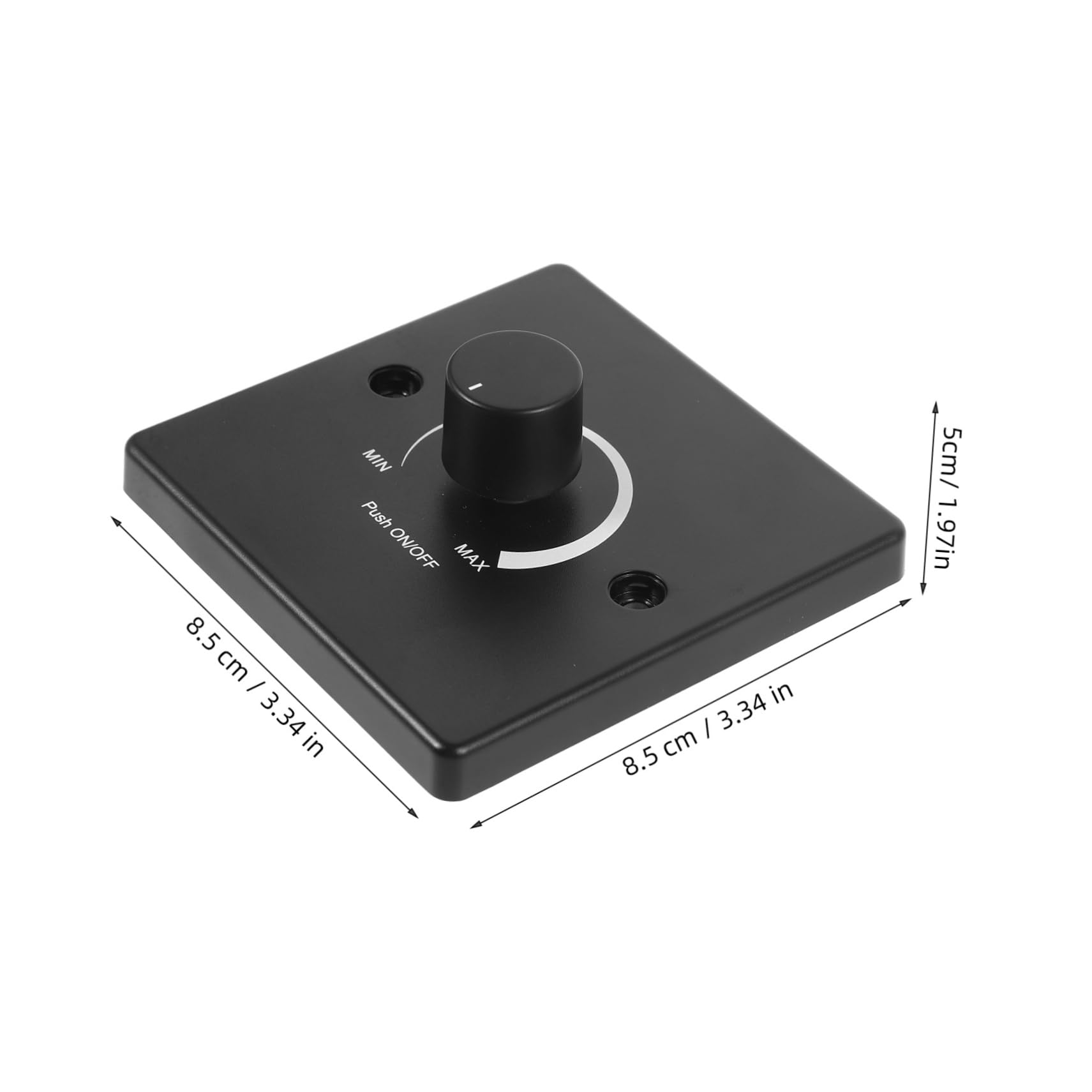 Variateur LED pour bateau et van aménagé interrupteur dimmable ORFOFE noir pc - 8