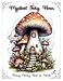 Mystical Fairy Homes: Fantasy Coloring Book for Adults: Relax and Unwind with 50 Dreamy, Whimsical Mushroom Cottages & Intricate Enchanted Village Scenes for Mindfulness, Creativity, and Stress Relief