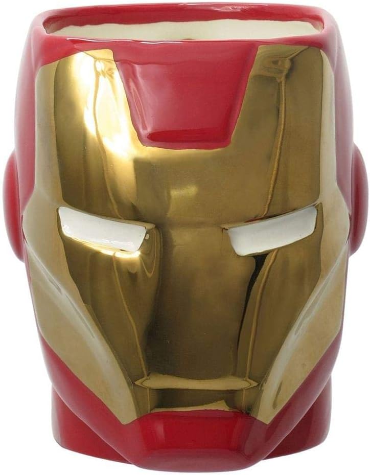 Marvel Iron Man Head Ceramic Molded Mug